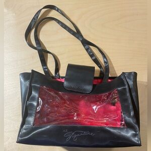 Mary Kay Signature Black and Red Make Up Tote Bag (MV)